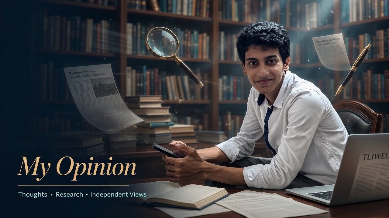 My Opinion - Thoughts, Research & Independent Views
